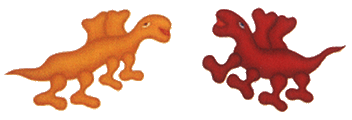 Little Animals Yellow Red